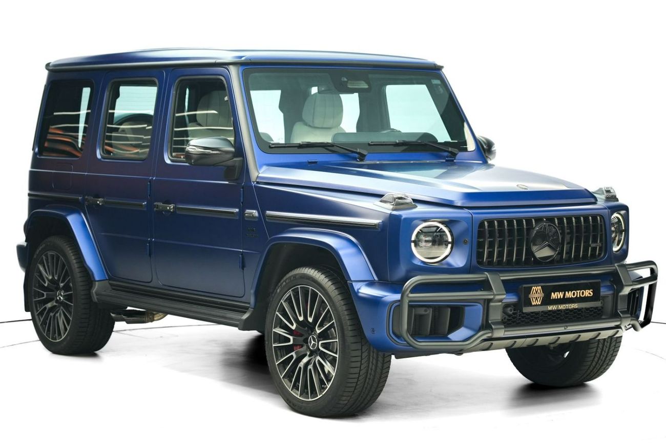 مرسيدس بنز G 63 AMG Mercedes-Benz G 63 | 2025 GCC 0km | Agency Warranty | AMG Package | Carbon Fiber | 22 inch Rims