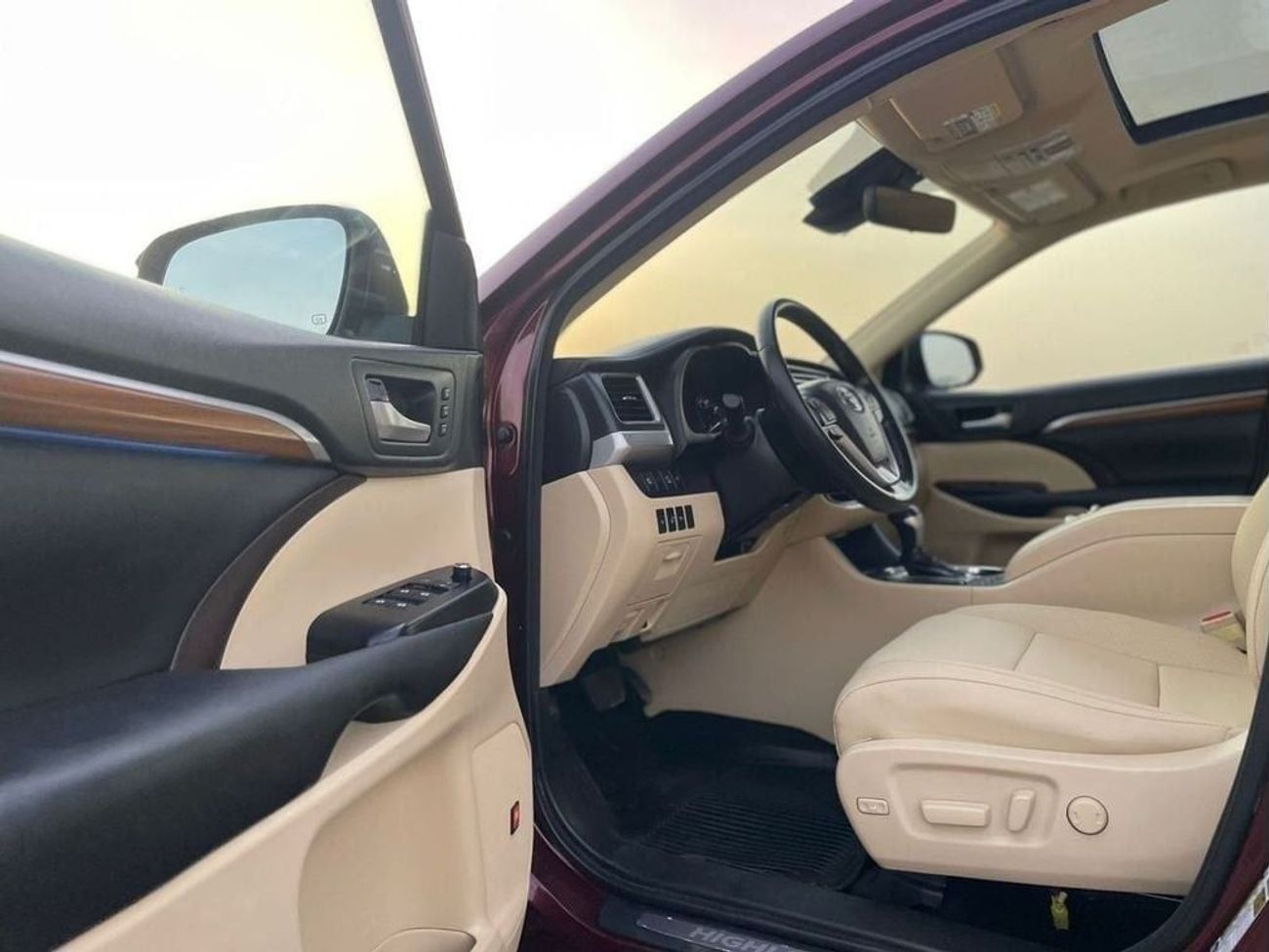 تويوتا هايلاندر 2017 Toyota Highlander Hybrid Fuel Limited Edition Full Option Panoramic View - 360* 5 CAM - 4x4 AWD