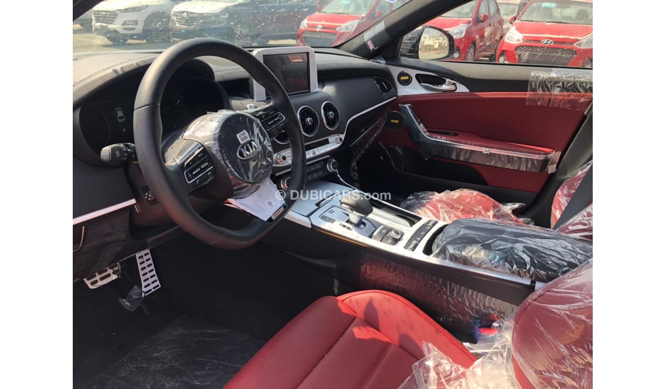 Kia Stinger GT AWD, V6 TWIN TURBO 2019 MODEL, FULL OPTION, WITH 360 DEGREE CAMERA , ONLY FOR EXPORT