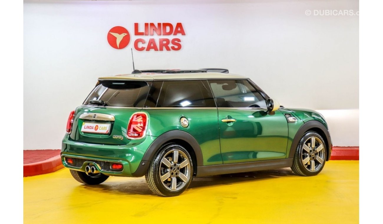 ميني كوبر إس Mini Cooper S 2020 GCC under Agency Warranty with Zero Down-Payment.