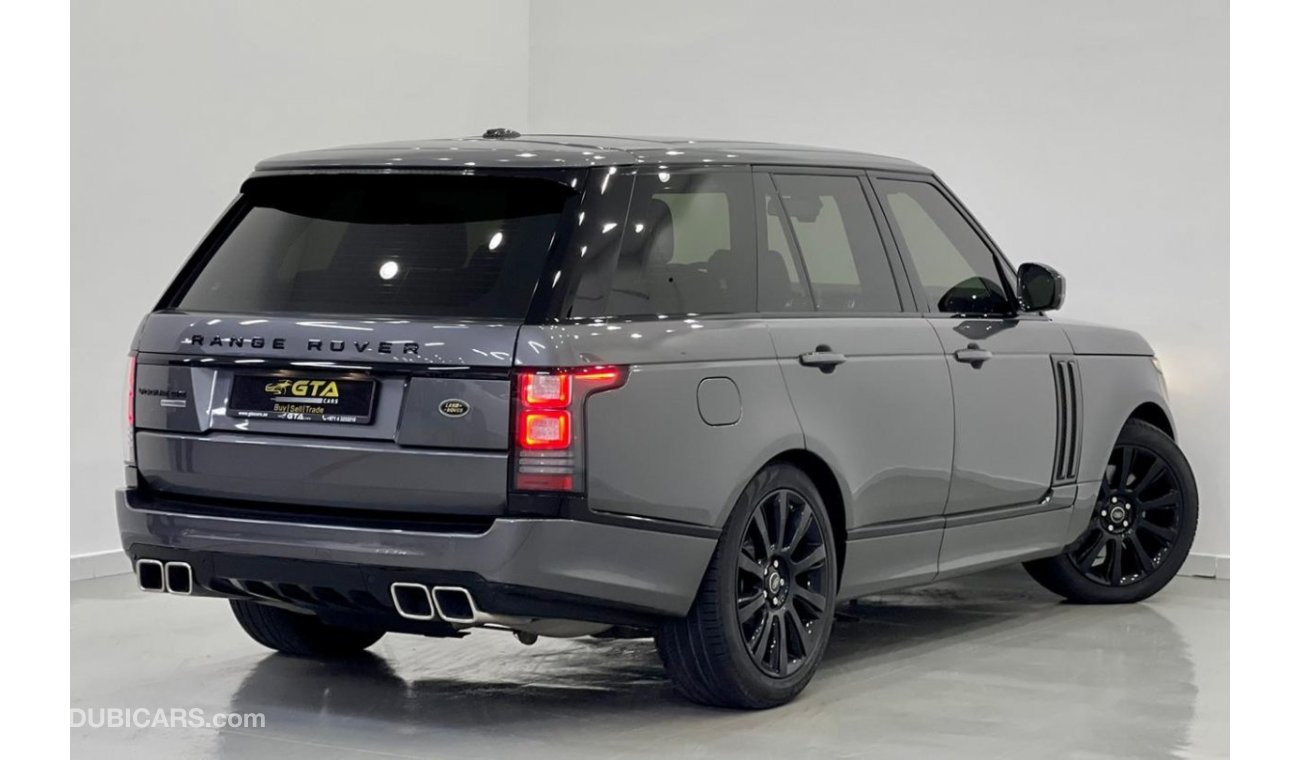 Land Rover Range Rover Vogue SE Supercharged 2014 Range Rover Vogue SE Supercharged V8, Full Range Rover Service history, GCC