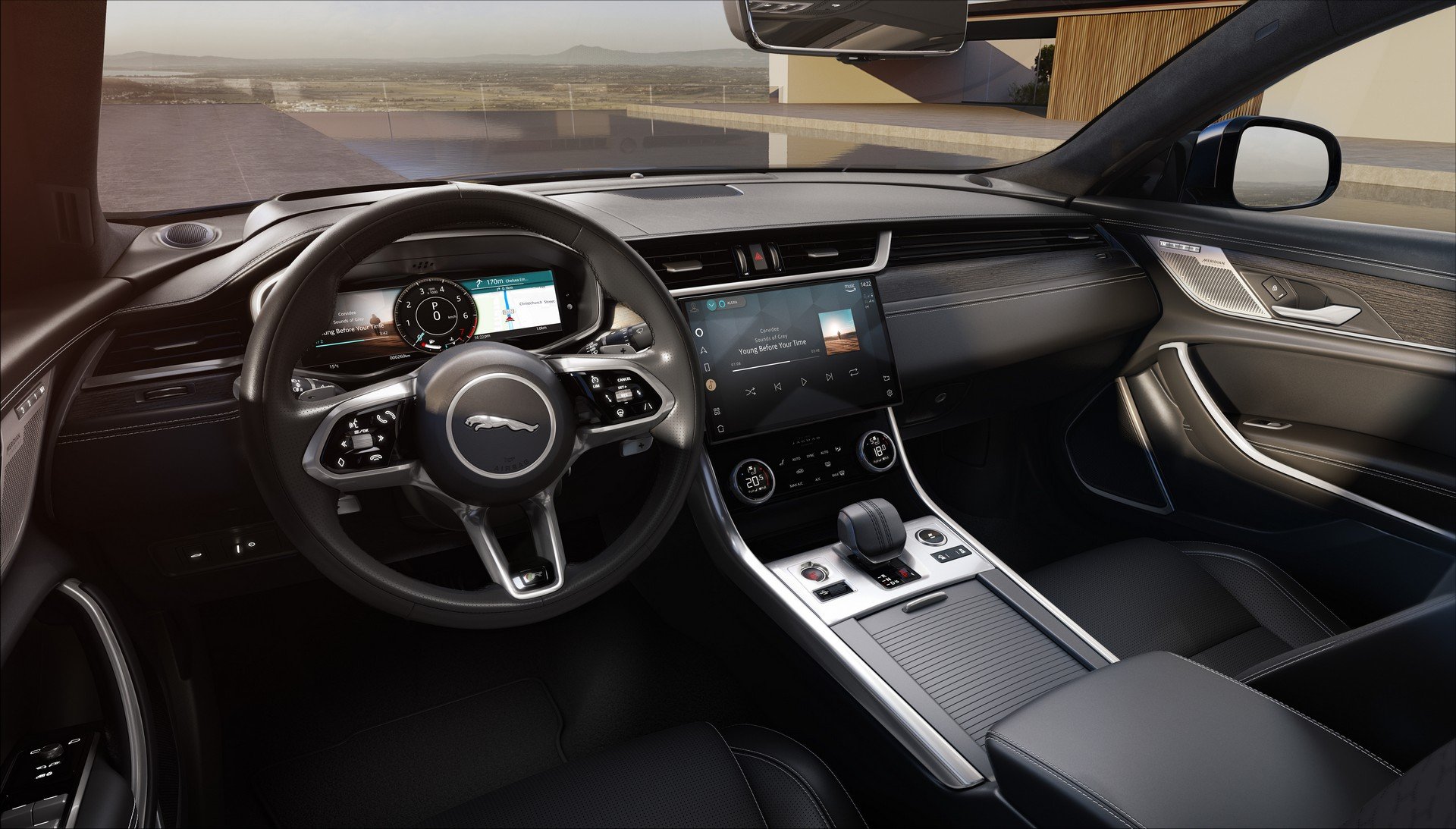 Jaguar XE interior - Cockpit