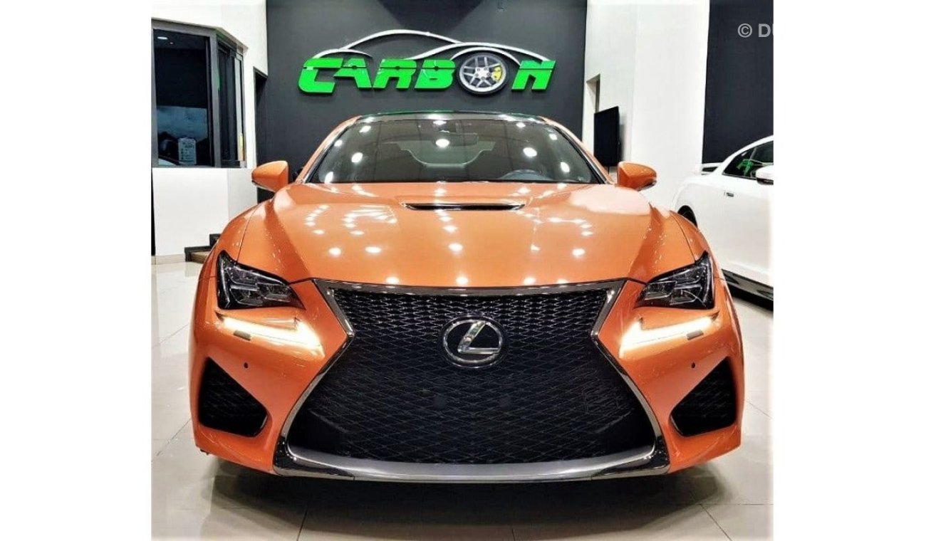 Lexus RC F LEXUS RCF 2015 IN A BEAUTIFUL CONDITION FOR ONLY 115K AED