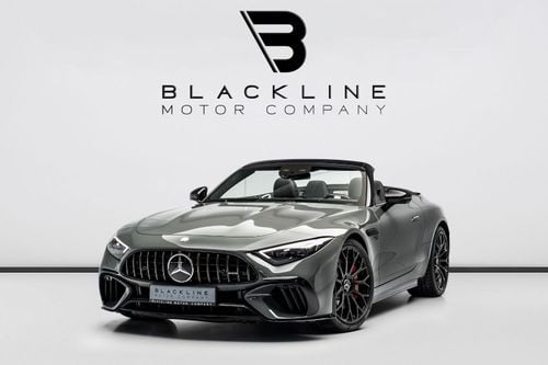 Mercedes-Benz SL 55 AMG Roadster 4Matic+ SUMMER STARTS NOW | EXCLUSIVE DEAL BY BLACKLINE, 2024 Mercedes SL55 AMG, 2029 Warra