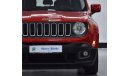 جيب رينيجيد EXCELLENT DEAL for our Jeep Renegade Longitude ( 2017 Model ) in Red Color GCC Specs