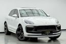 Porsche Macan GTS 2.9L (435 HP) 2023 Porsche Macan GTS, 2026 Porsche Warranty, Carbon Fiber Package, Fully Loaded,