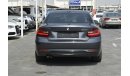 BMW 230i BMW 220I 2017 GCC SPECEFECATION WITHOUT ACCEDENT WITHOUT PAINT VERY CLEAN INSIDE AND OUTSIDE