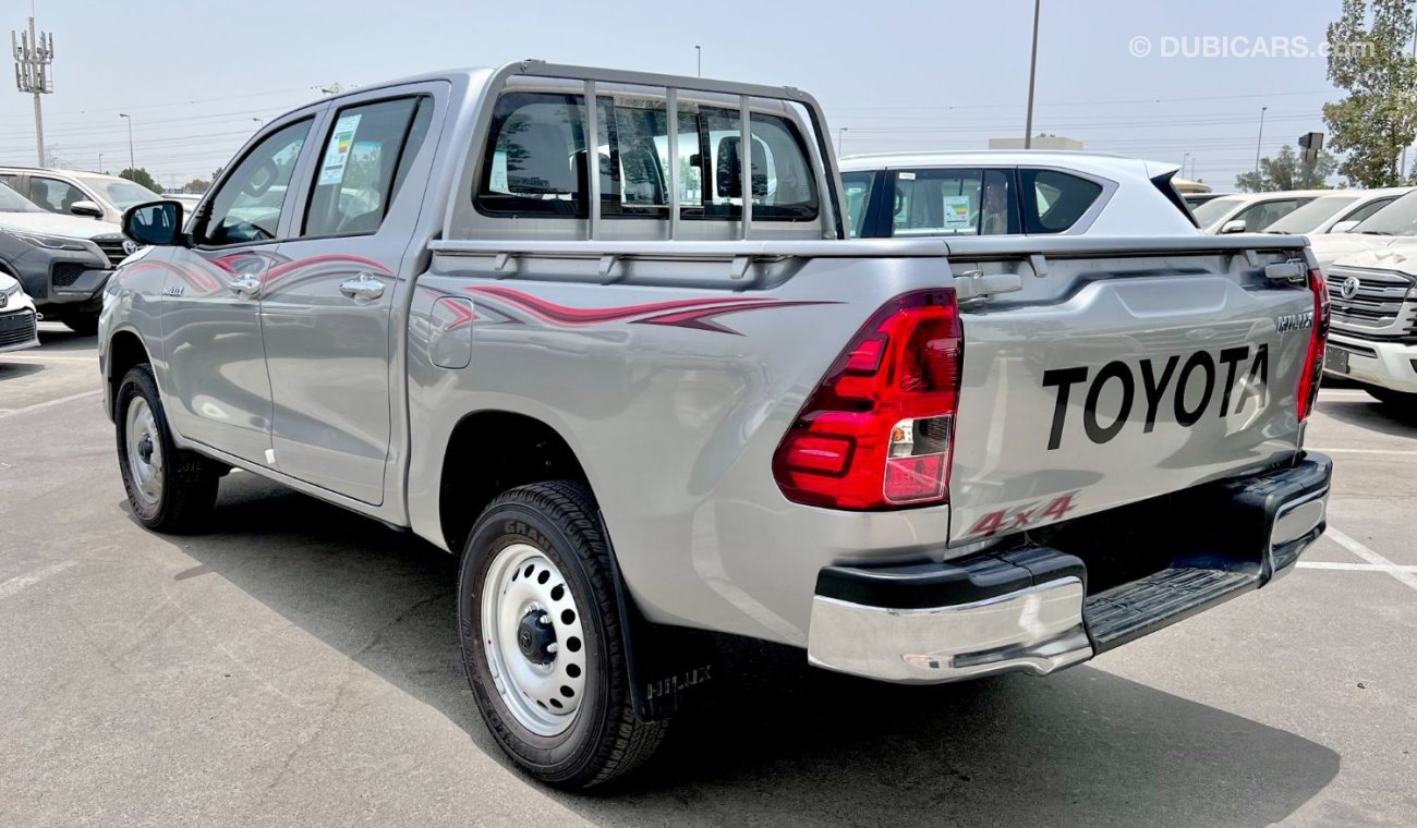 تويوتا هيلوكس Toyota Hilux 2.4L Basic Option Silver 2022