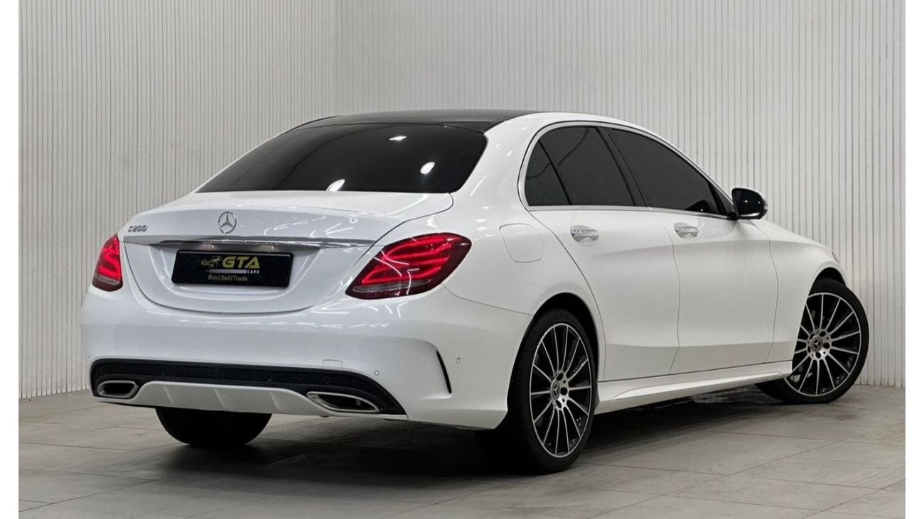 Mercedes-Benz C 200 AMG Pack 2018 Mercedes-Benz C200, Full Agency Service History, GCC