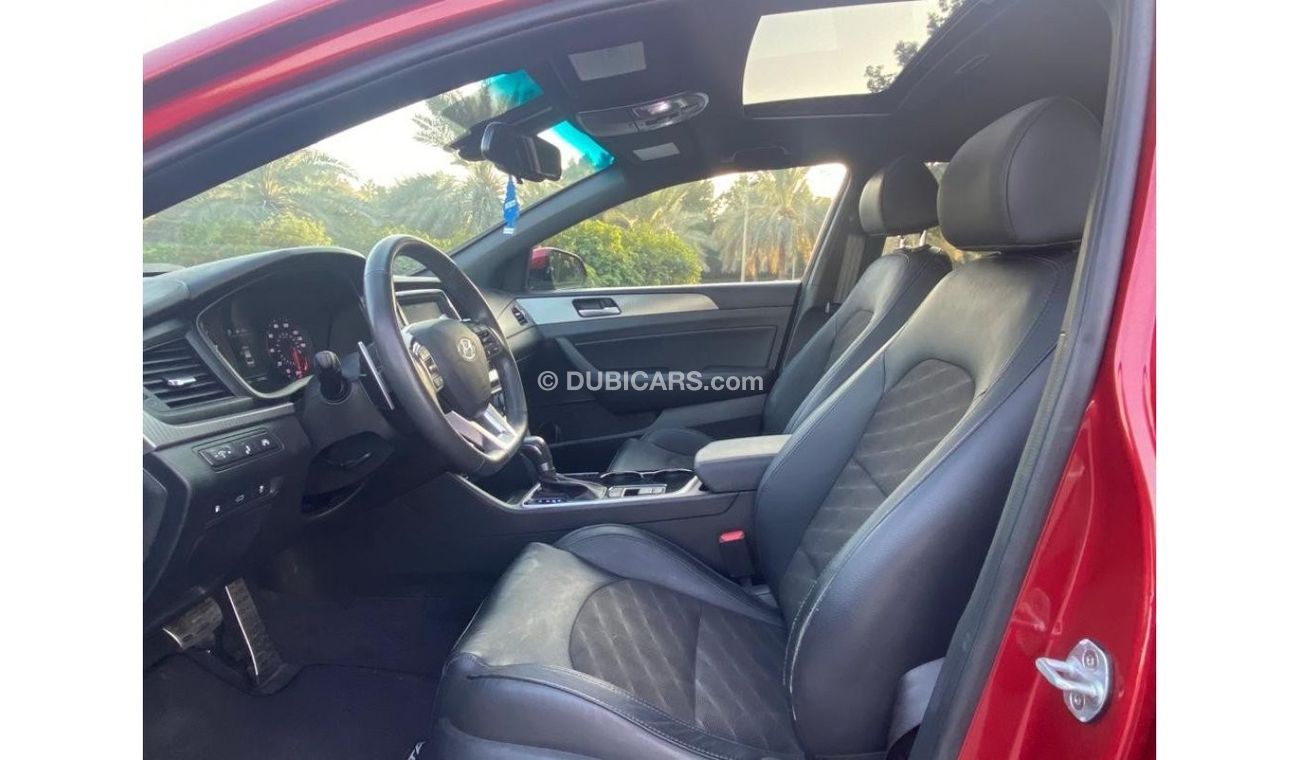 هيونداي سوناتا Hyundai Sonata Sport 2018 2.4L V4 US Full Options - Perfect Condition