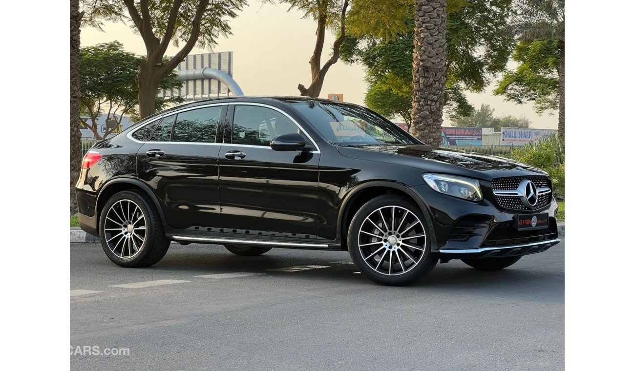 مرسيدس بنز GLC 250 كوبيه AMG MERCEDES BENZ GLC 250 COUPE 2017 GCC FULL OPTION CARBON FIBER AUTO PARK ORGINAL PAINT