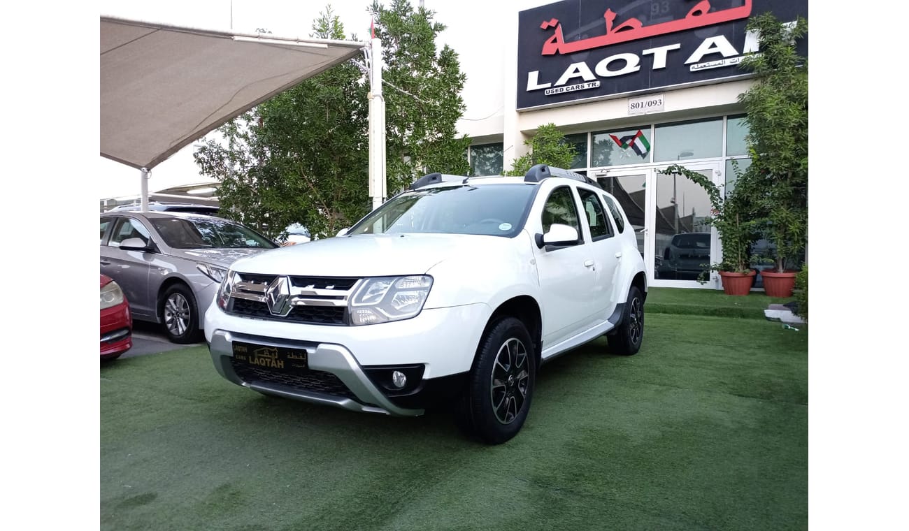 Renault Duster GCC without accidents, 2018 model, rear camera screen, rear spoiler wheels, in excellent condition