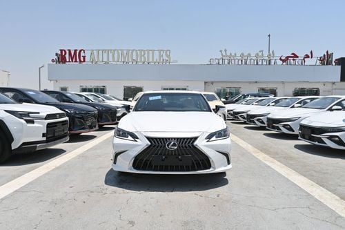 لكزس ES300h PLATINUM Lexus ES300H 2.5L Hybrid, Color White Model 2025