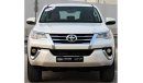 Toyota Fortuner Toyota Fortuner 2018 GCC 4 cylinder in excellent condition without accidents, very clean from inside