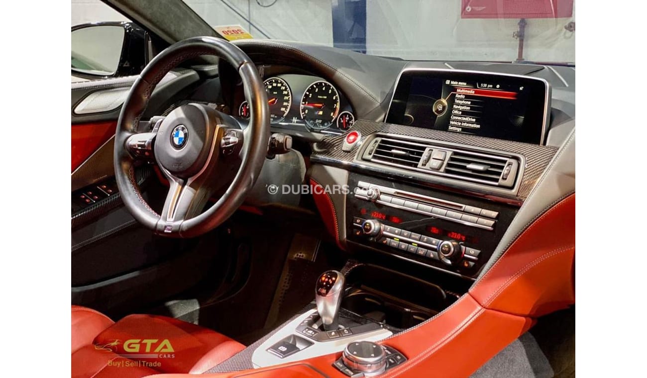 BMW M6 2016 BMW M6 Gran Coupe LCI Facelift, Warranty, Full BMW Service History, Fully Loaded, GCC