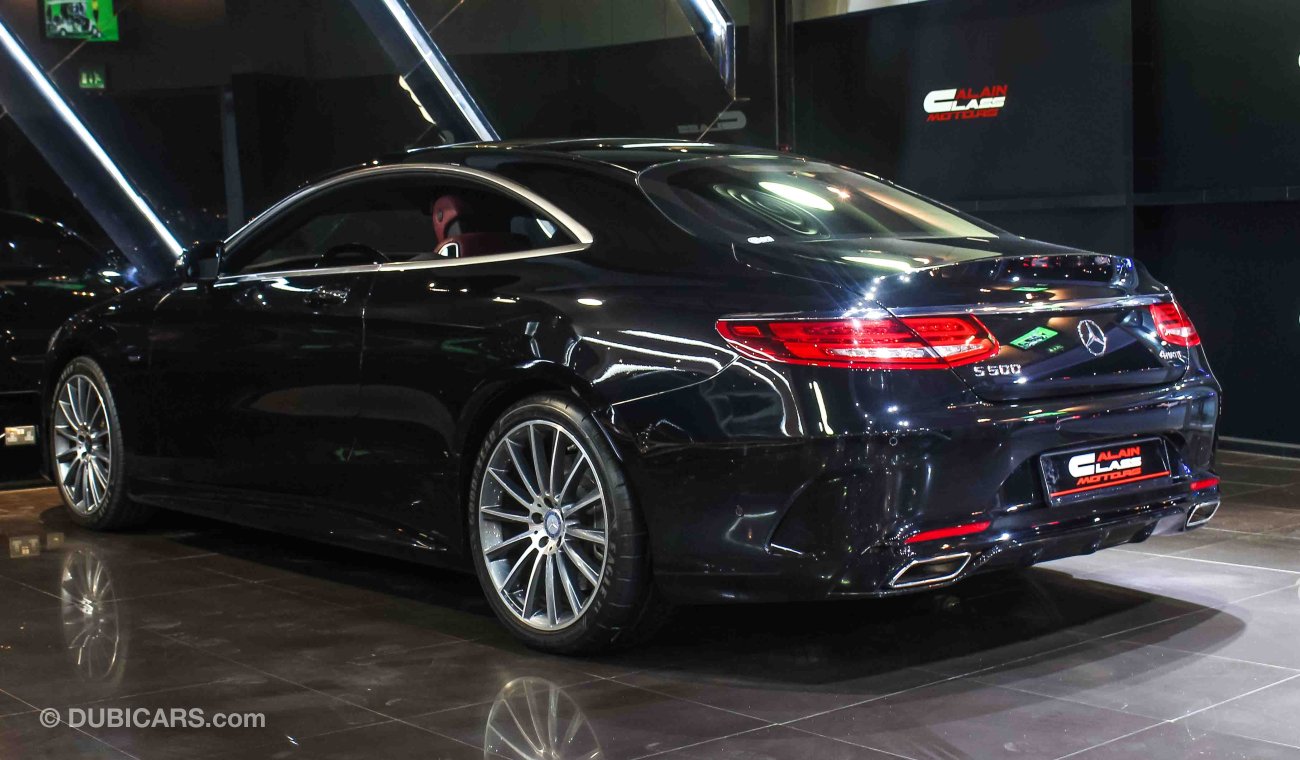 مرسيدس بنز S 500 كوبيه 4 Matic