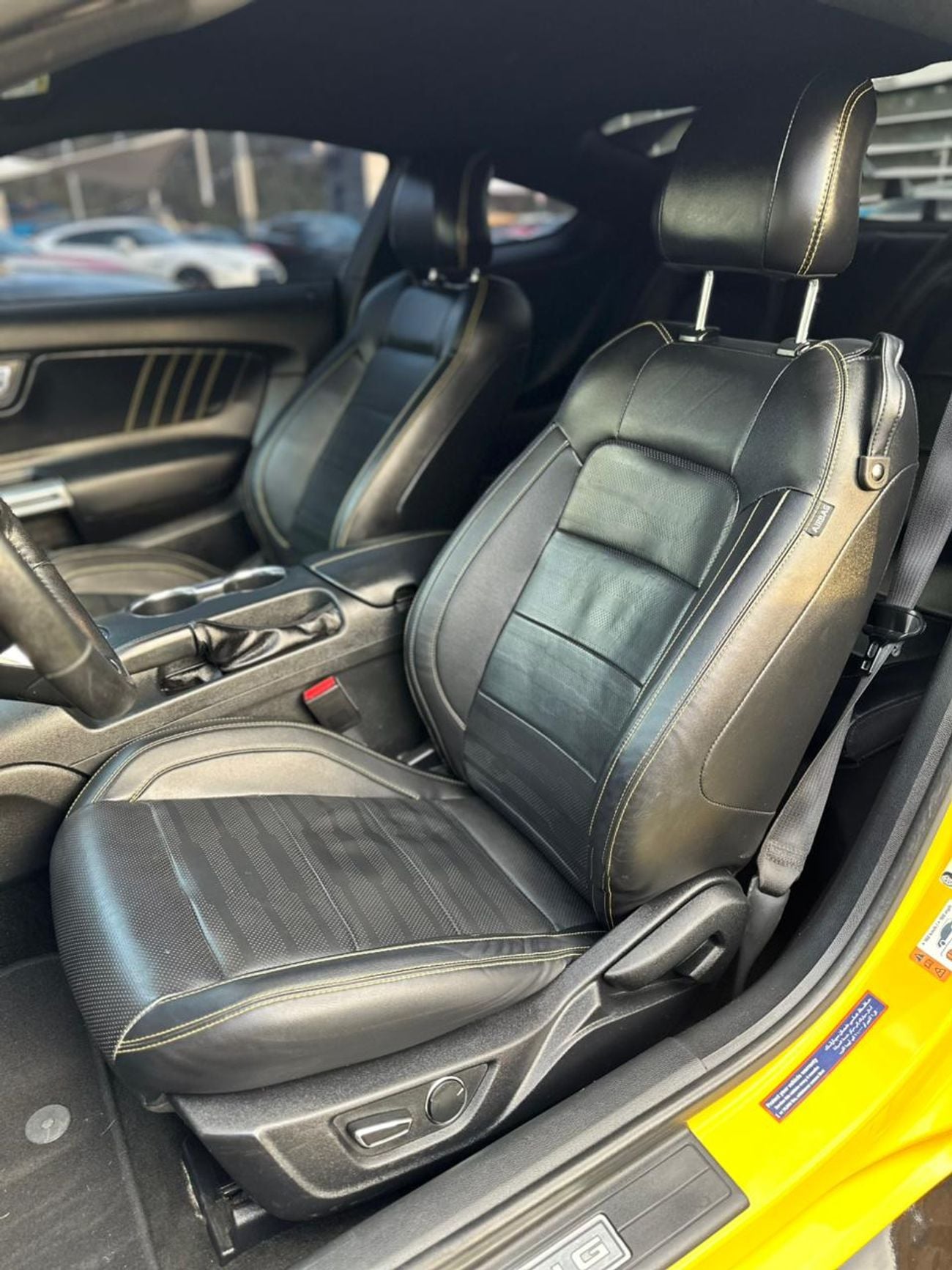 فورد موستانج فورد موستنج GT 5.0 بريميوم خليجي 2017 فل ابشن صبغ وكاله تشييكات وكاله بحاله ممتازه