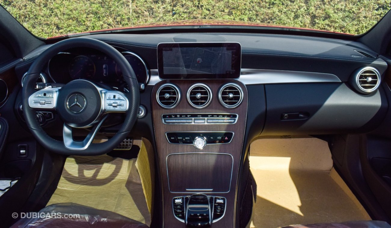 مرسيدس بنز C 200 (عرض جديد ) محرك 2.0لتر ميرسيدس سي 200 اي ام جي فل اوبشن م خليجي مع ضمان دولي 2 سنه