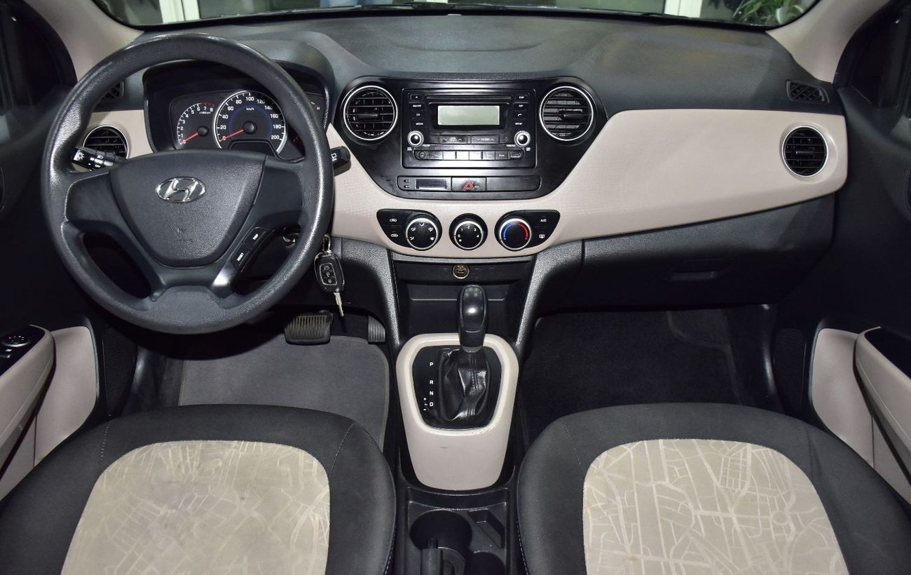 Hyundai Grand i10 EXCELLENT DEAL for our Hyundai Grand i10 ( 2018 Model ) in Grey Color GCC Specs