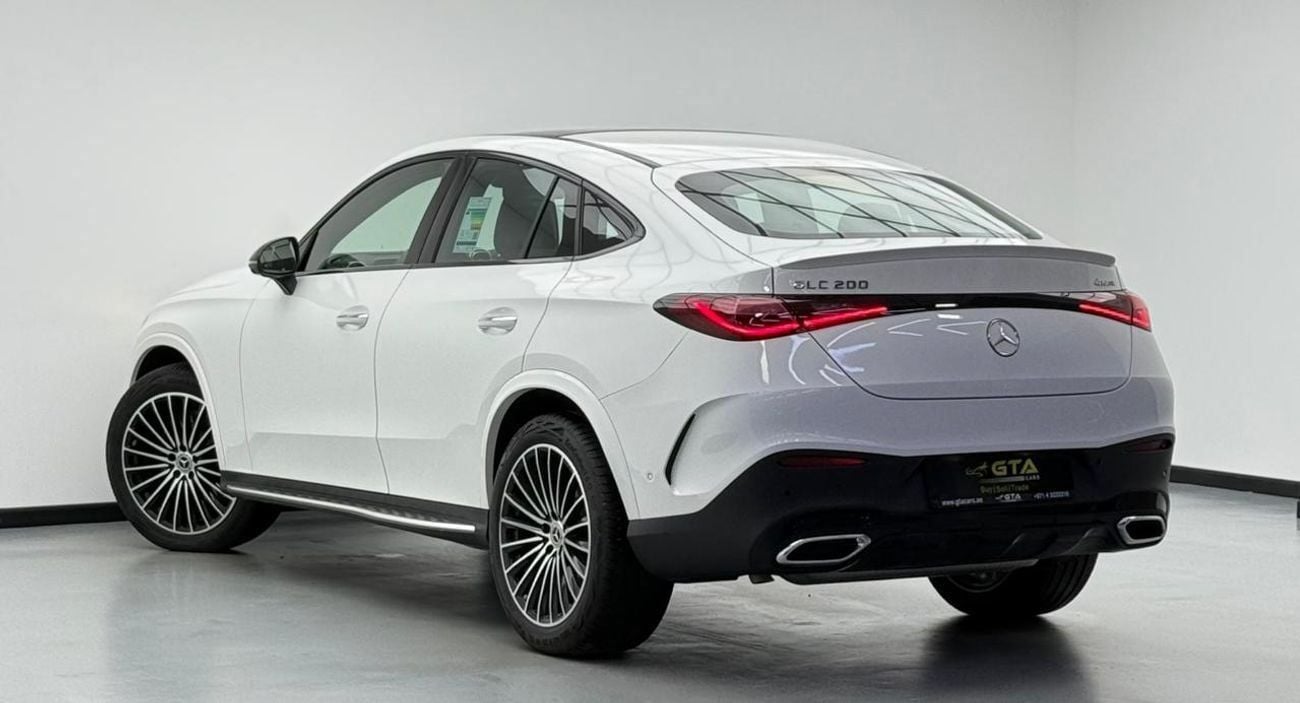 Mercedes-Benz GLC 200 4Matic 2025 Mercedes Benz GLC200 Coupe, 2030 MB Warranty + Service Pack, Delivery Kms, G