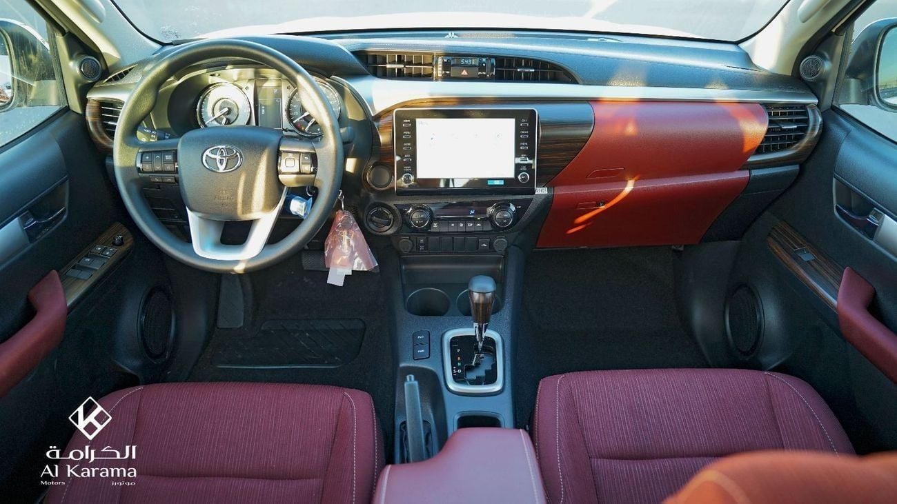 تويوتا هيلوكس GLX.S 2.4L | SR5 | Full Option | Rear Camera | Cruise Control | Diff Lock | GCC Specs