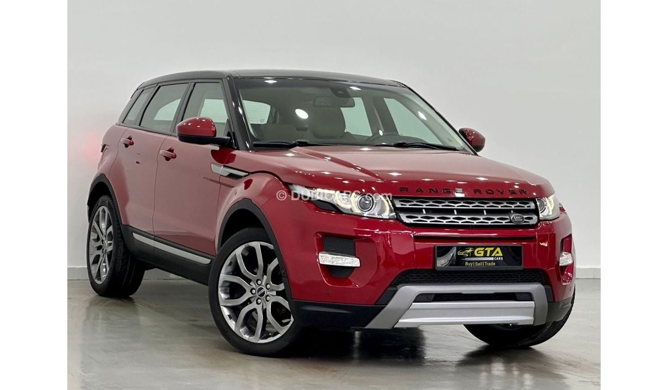 Land Rover Range Rover Evoque Prestige 2014 Range Rover Evoque, Service History, Low Kms, GCC Specs