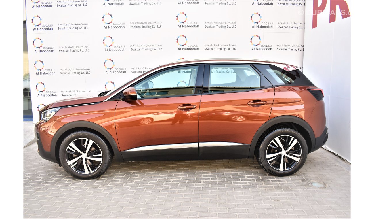 Peugeot 3008 1.6L ALLURE 2019 GCC SPECS AGENCY WARRANTY UP TO 2024 OR 100,000KM