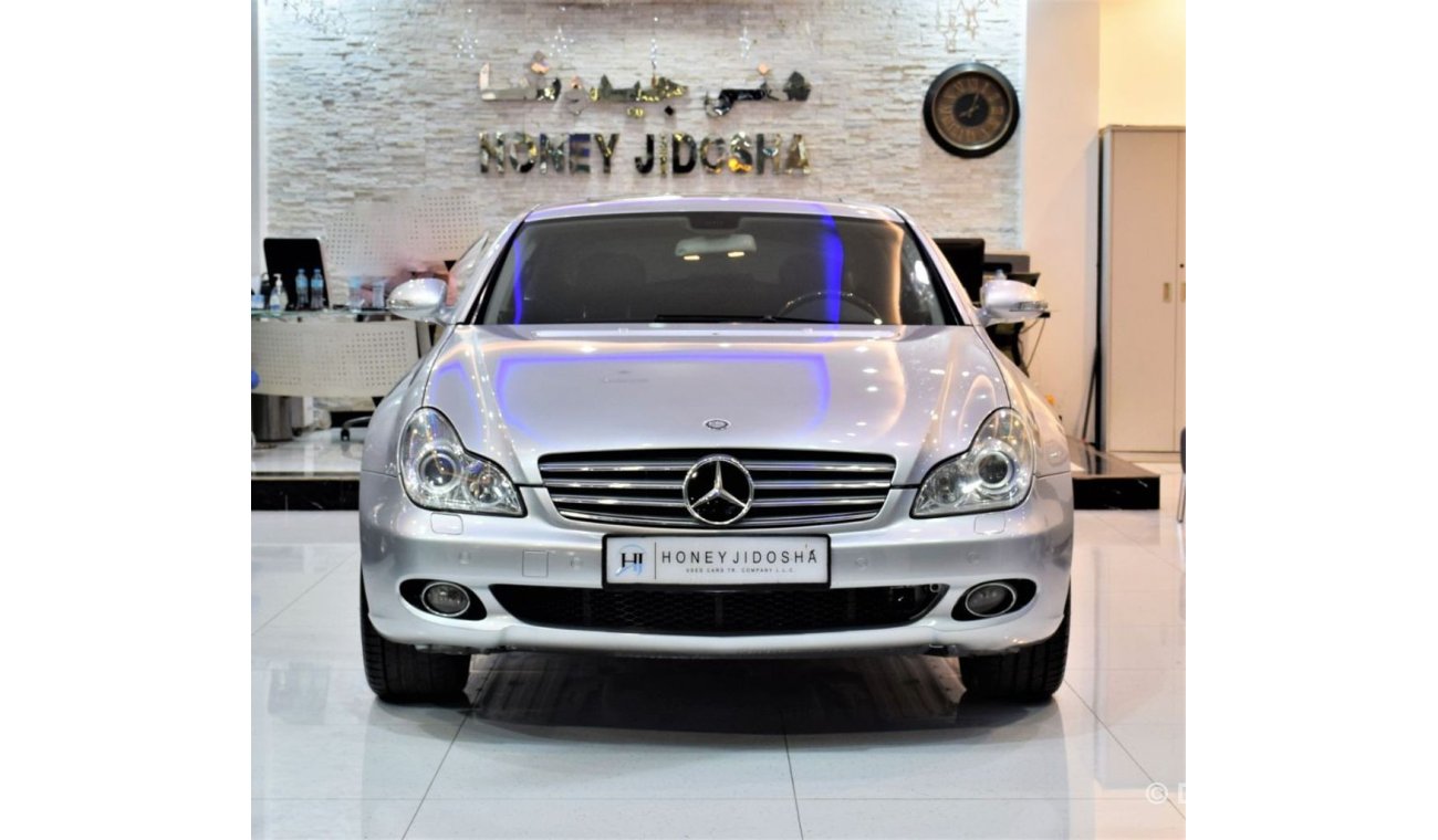 مرسيدس بنز CLS 500 ORIGINAL PAINT ( صبغ وكاله ) Mercedes Benz CLS 500 2005 Model!! in Silver Color! Japanese Specs