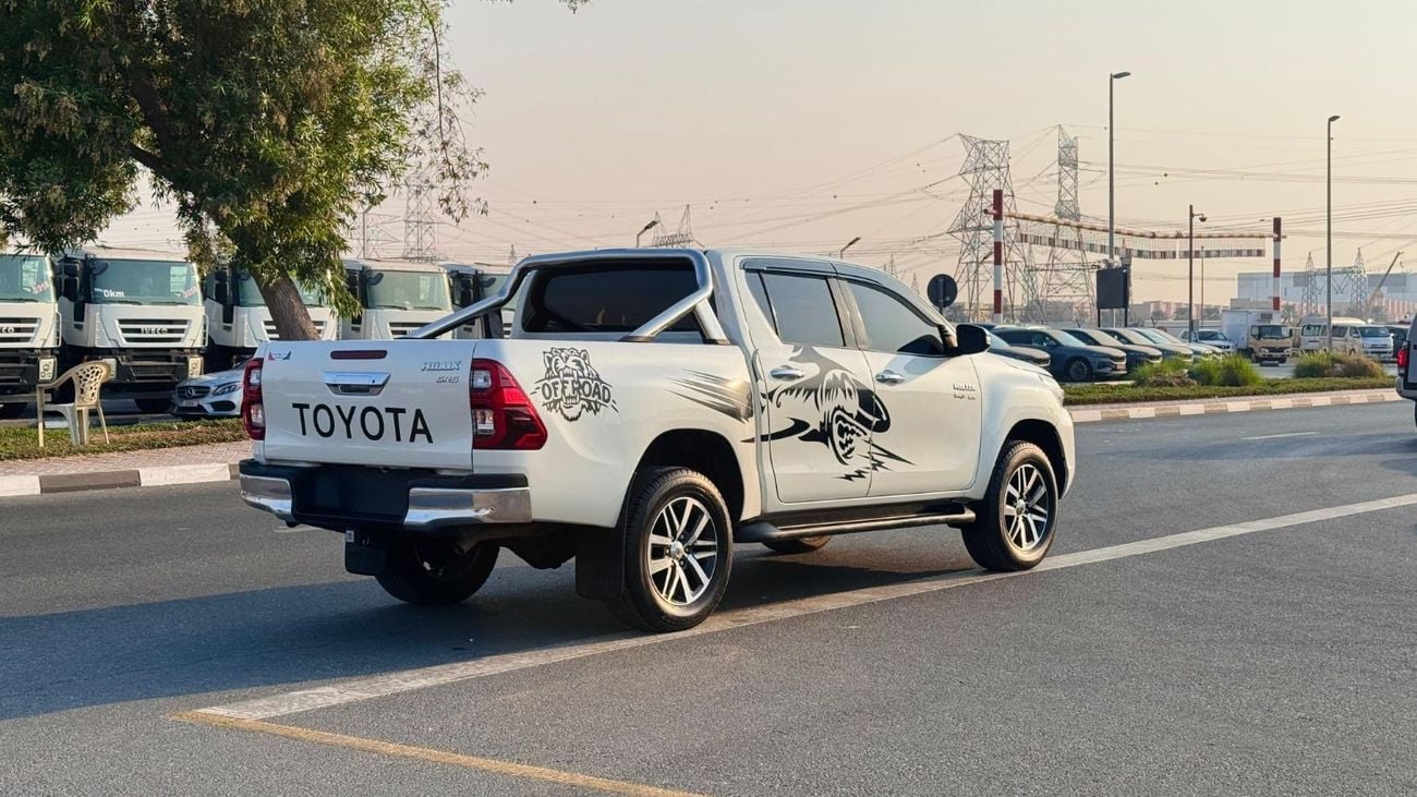 Toyota Hilux PREMIUM CONDITION | RHD | 2018 | 2.8L DIESEL ENGINE | (AT) | REAR VIEW CAMERA | SIDE BODY STICKER