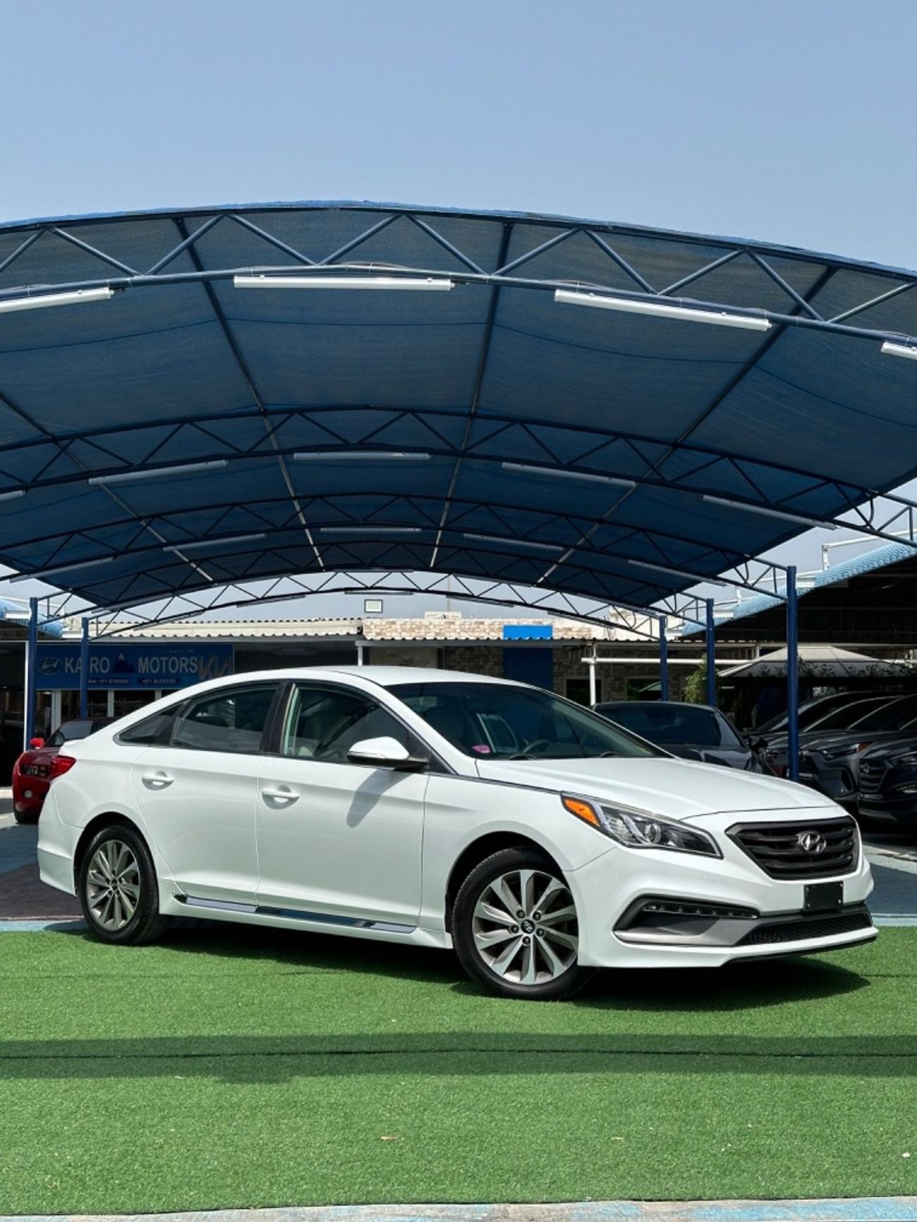 Hyundai Sonata Hyundai Sonata 2015 2.4 in good condition in white light sport