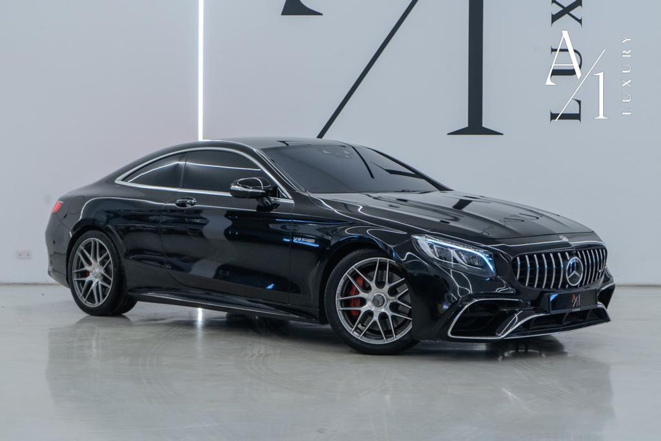 مرسيدس بنز S 63 AMG كوبيه AMG 4MATIC+ 2019 Mercedes Benz S63, Warranty, Full Mercedes Service History, Fully Loaded, Low Kms