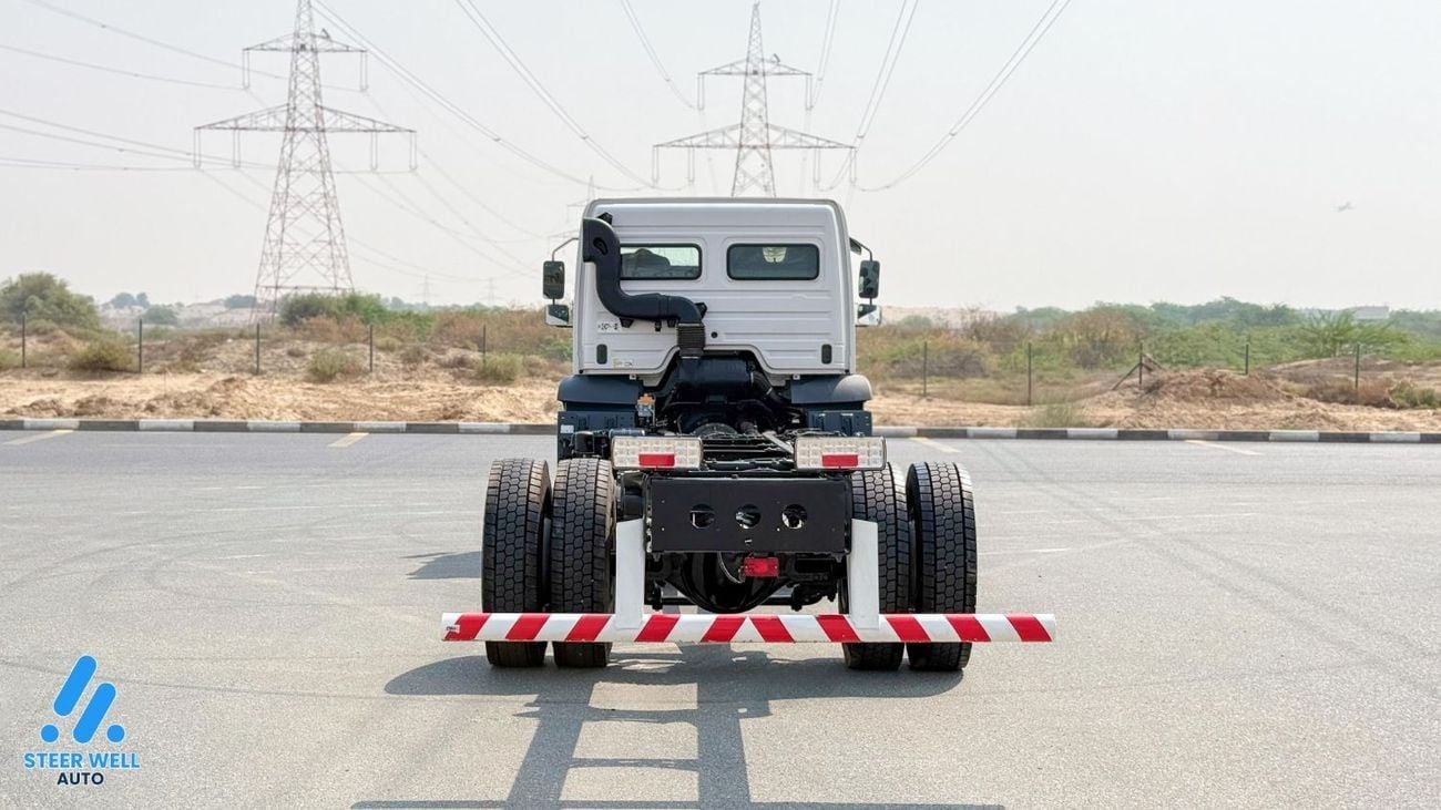 Mitsubishi Fuso FJ 12 Ton 6.4L RWD Diesel Bare Chassis Truck | White