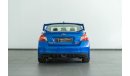 سوبارو امبريزا WRX 2015 Subaru WRX STI / Manual Transmission / Full Service History