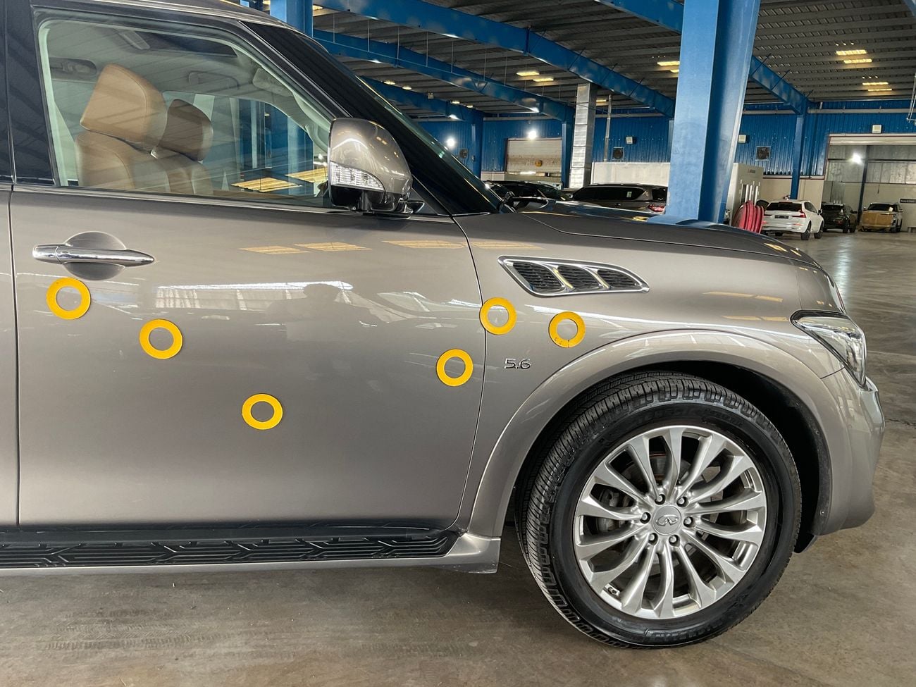 Infiniti QX80 5.6 8STR 4WD AUTO EXCELLENCE | Guaranteed Warranty | 0 Down Payment