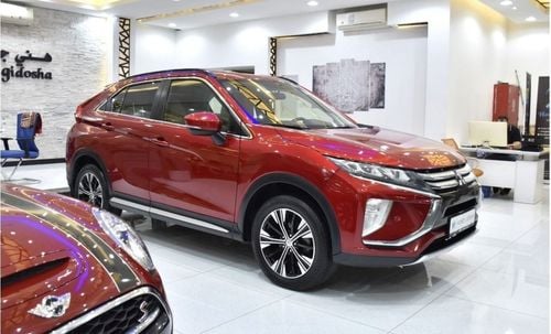 Mitsubishi Eclipse Cross EXCELLENT DEAL for our Mitsubishi Eclipse Cross ( 2018 Model ) in Red Color GCC Specs