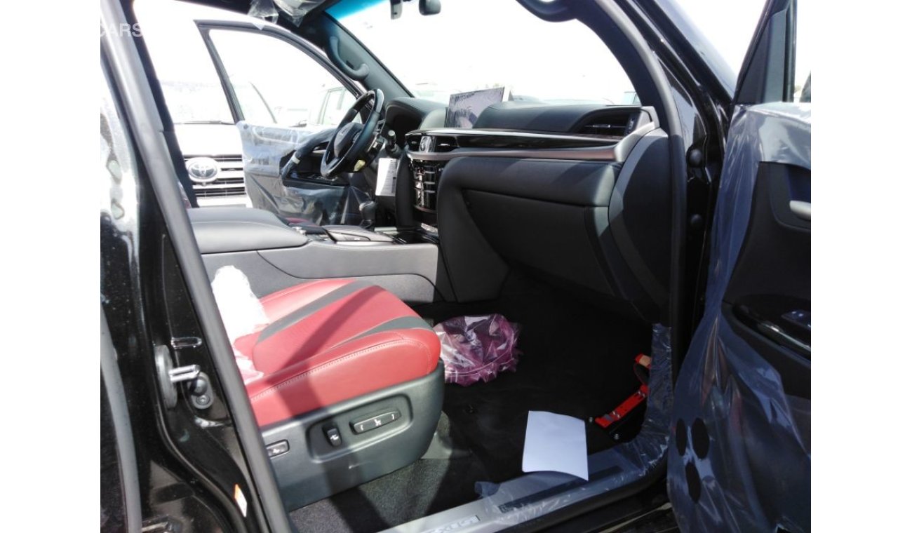 لكزس LX 570 فئة S ، ناقل حركة أوتوماتيكي ، موديل 2019 ، موديل SUV 8 ، بنزين ، خيار كامل فقط للتصدير