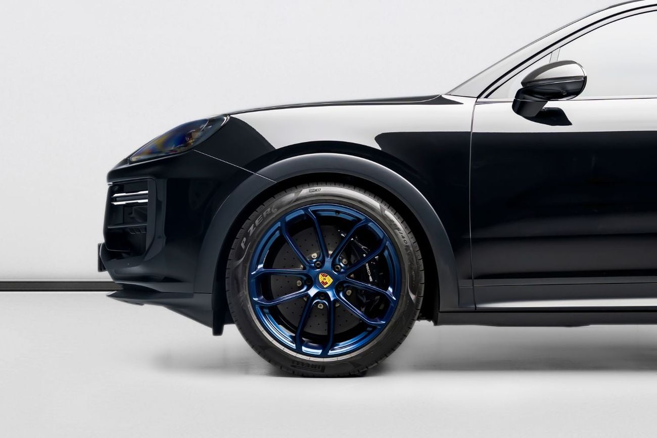 Porsche Cayenne TURBO GT BUY NOW, PAY 2027 | THE BLACKLINE STANDARD | 2027 Porsche Warranty, Low KMs, GCC