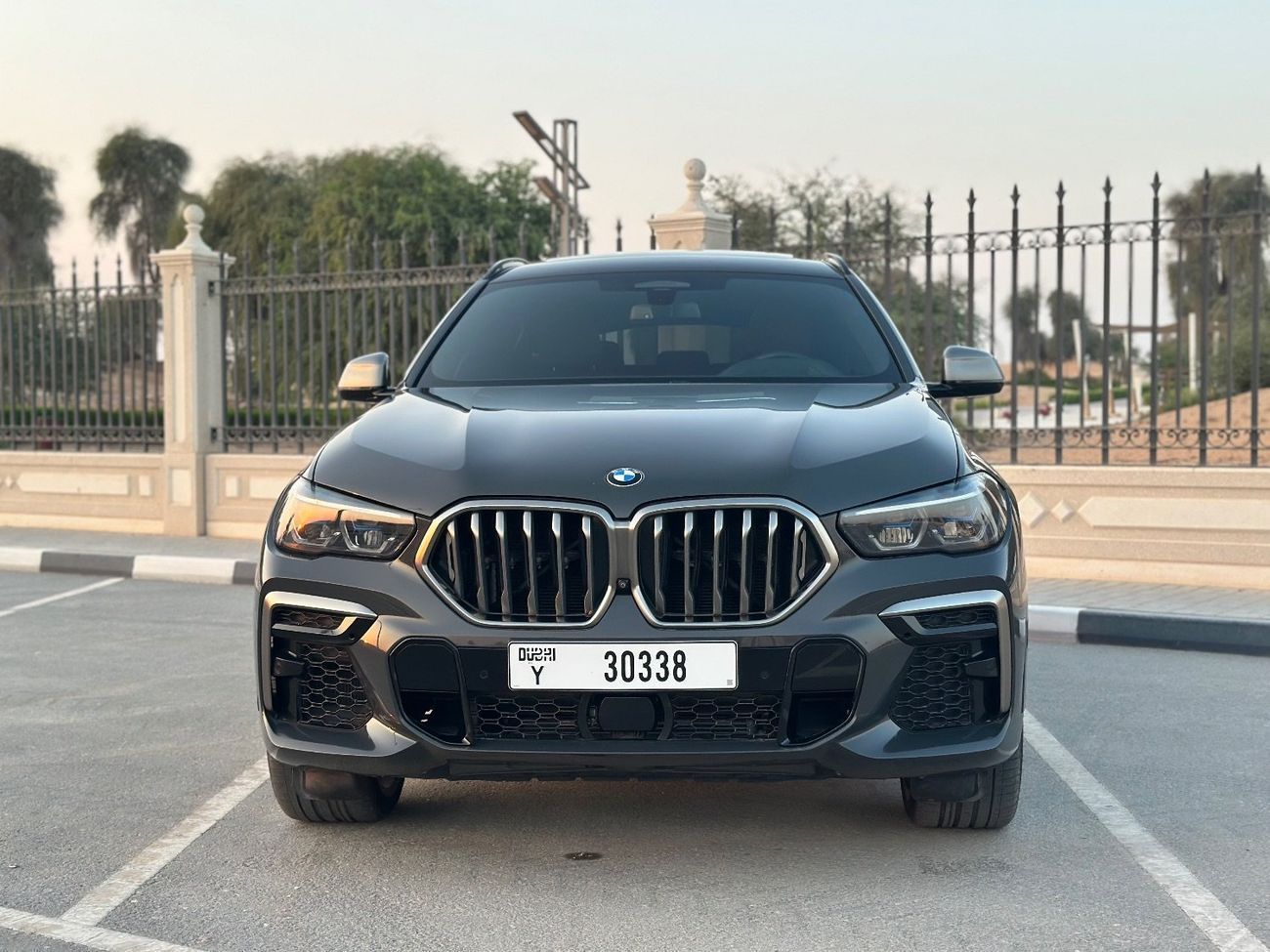 BMW X6 M50i 4.4L V8 | 2021 | GCC Specs | Warranty And Service AGMC | Full Option | Perfect Condition