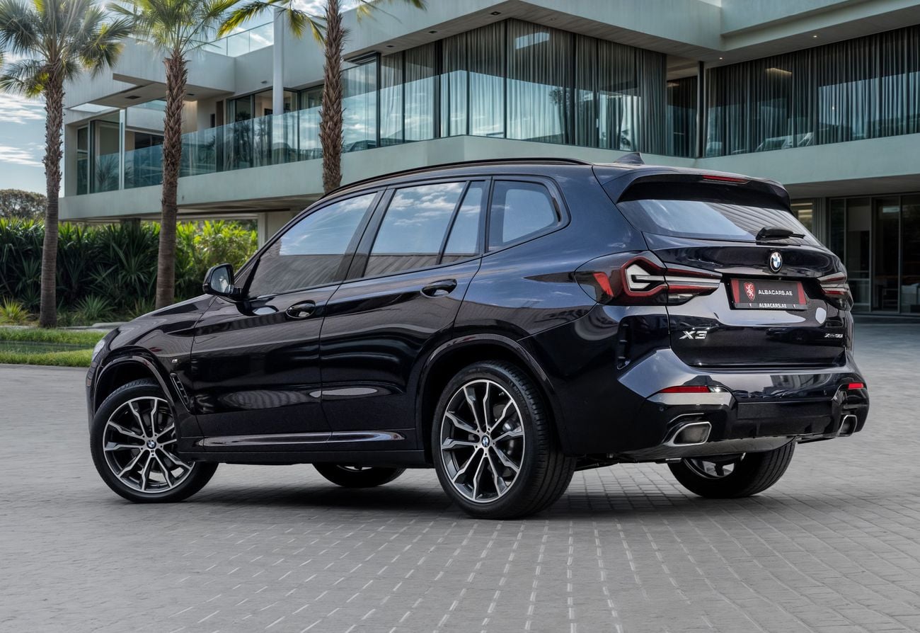 بي أم دبليو X3 XDRIVE 30i M SPORT X3 M-Kit | 3,428 P.M | 0% Downpayment | Agency maintained!
