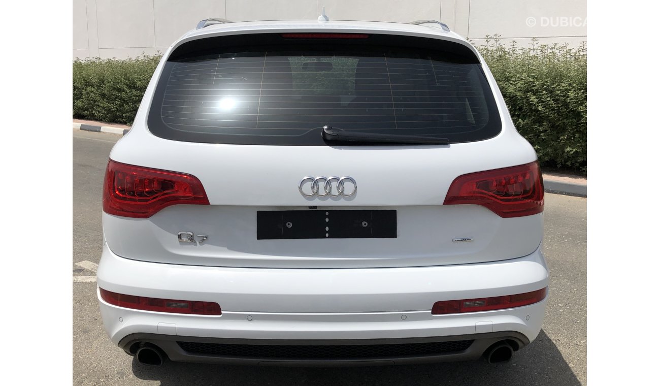 أودي Q7 AUDI Q7 S-LINE QUATTRO ONLY 1560X60 MONTHLY V6 4X4 MAINTAINED BY AGENCY UNLIMITED KM WARRANTY