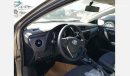 Toyota Corolla Toyota Corolla 1.6L mid options 2018