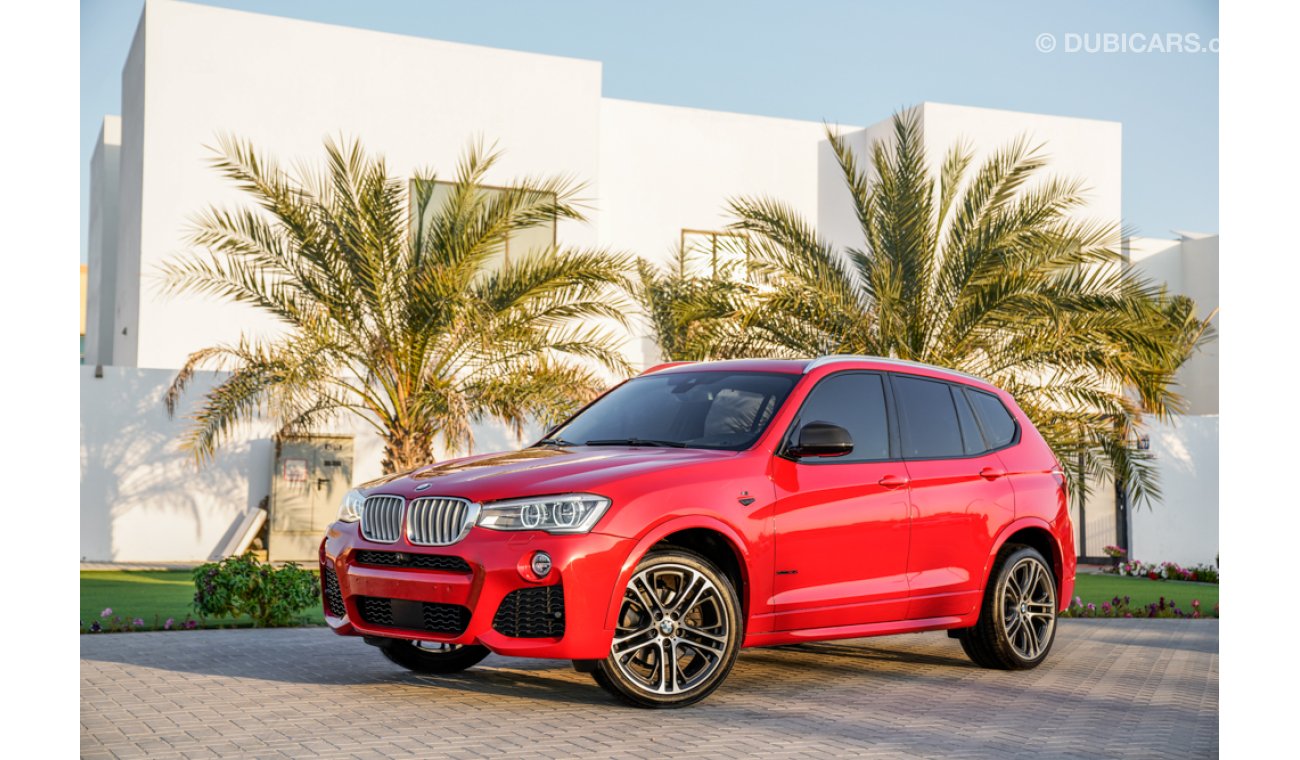 BMW X3 35i M-Kit - Agency Warranty & Service Contract! - AED 2,135 Per Month - 0% DP