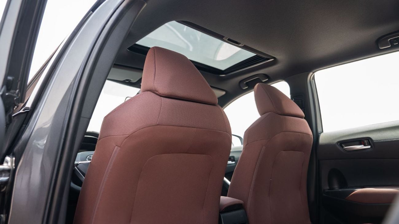 Toyota Corolla Cross 2025 Toyota Corolla Cross MID 1.8 Hybrid - Grey Mettalic Inside Red | Export Only