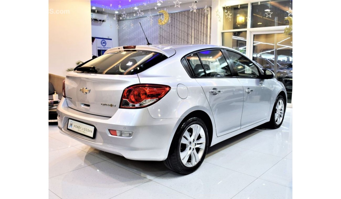 Chevrolet Cruze ORIGINAL PAINT ( صبغ وكاله ) Chevrolet Cruze LT Hatchback 2013 Model!! in Silver Color! GCC Specs