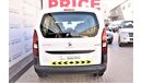 بيجو بارتنر RIFTER 1.6L MT 7STR DSL 2022 GCC WARRANTY UP 2026 OR 200K KM