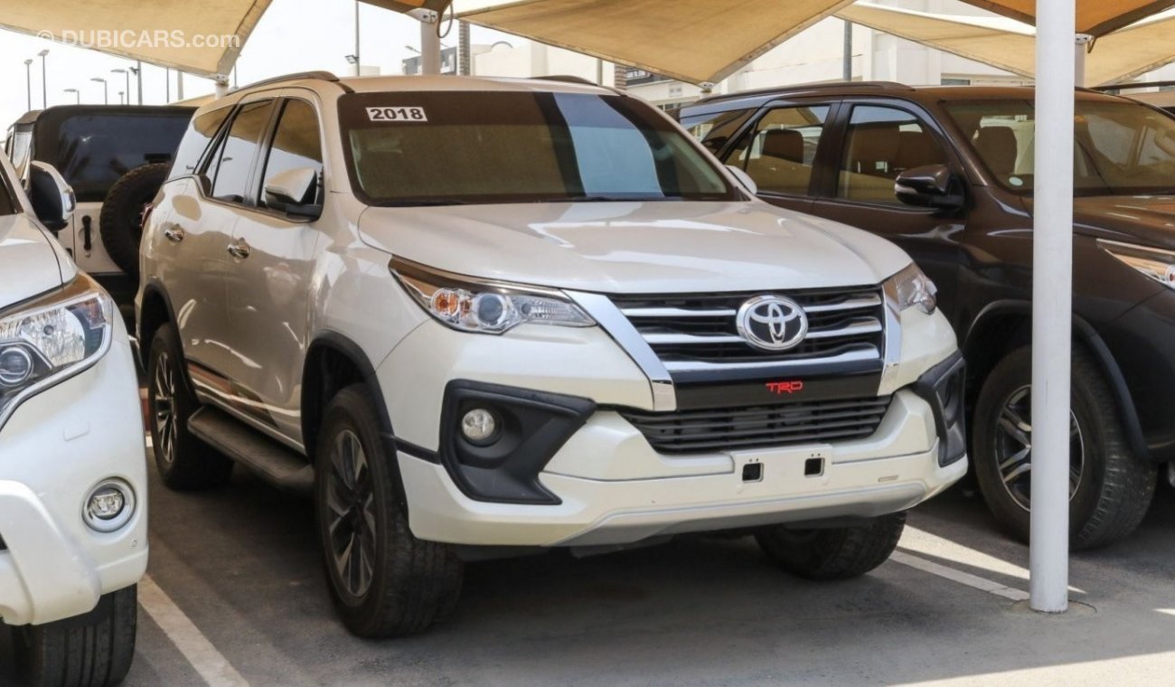 Toyota Fortuner With TRD body kit