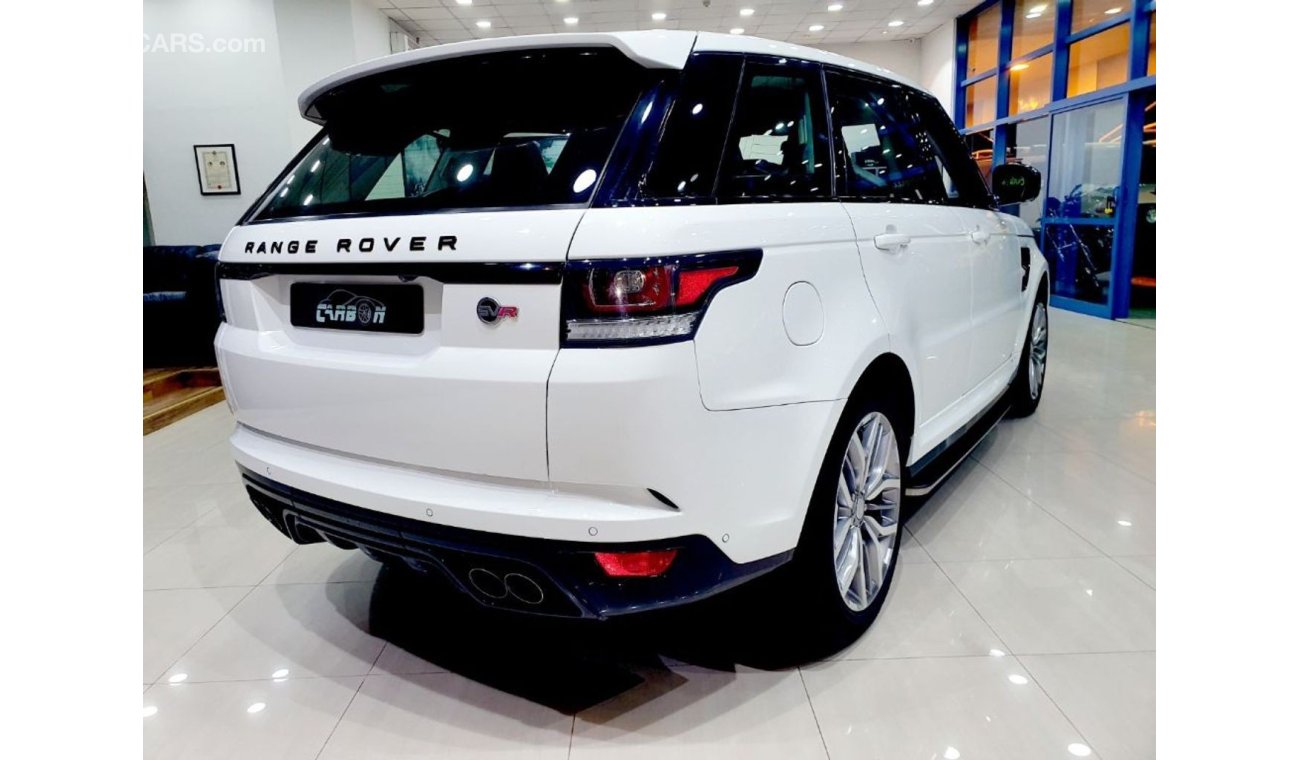 Land Rover Range Rover Sport Supercharged SVR - 2015 - GCC - UNDER WARRANTY - ( 3,660 AED PER MONTH )