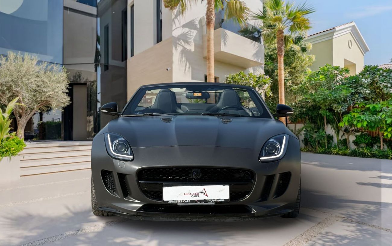Jaguar F Type S 3.0L Convertible V6 A/T | 2015 | GCC SPECS
