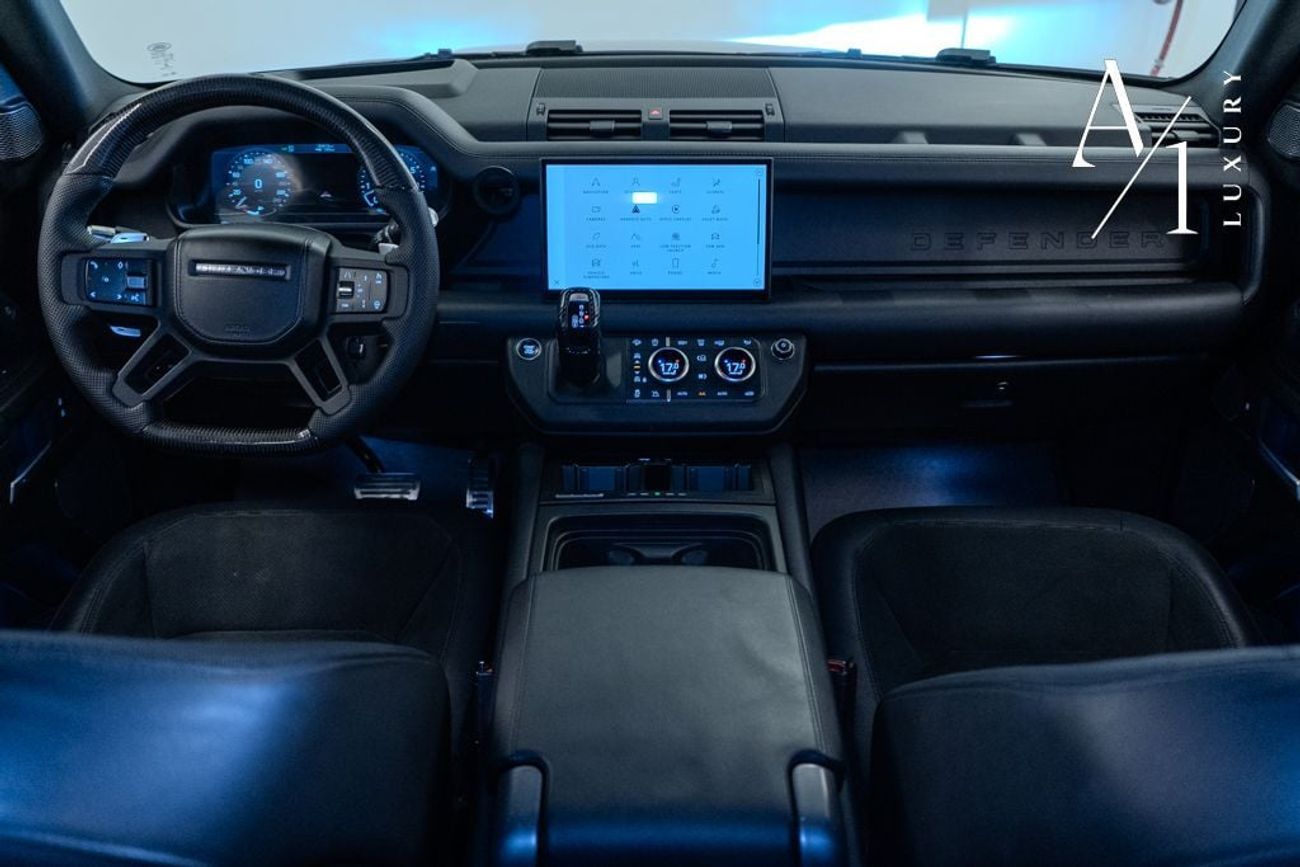 Land Rover Defender 110 P525 Carpathian Edition V8 2023 Land Rover Defender, Warranty, Carbon Fiber Package, Fully Loade