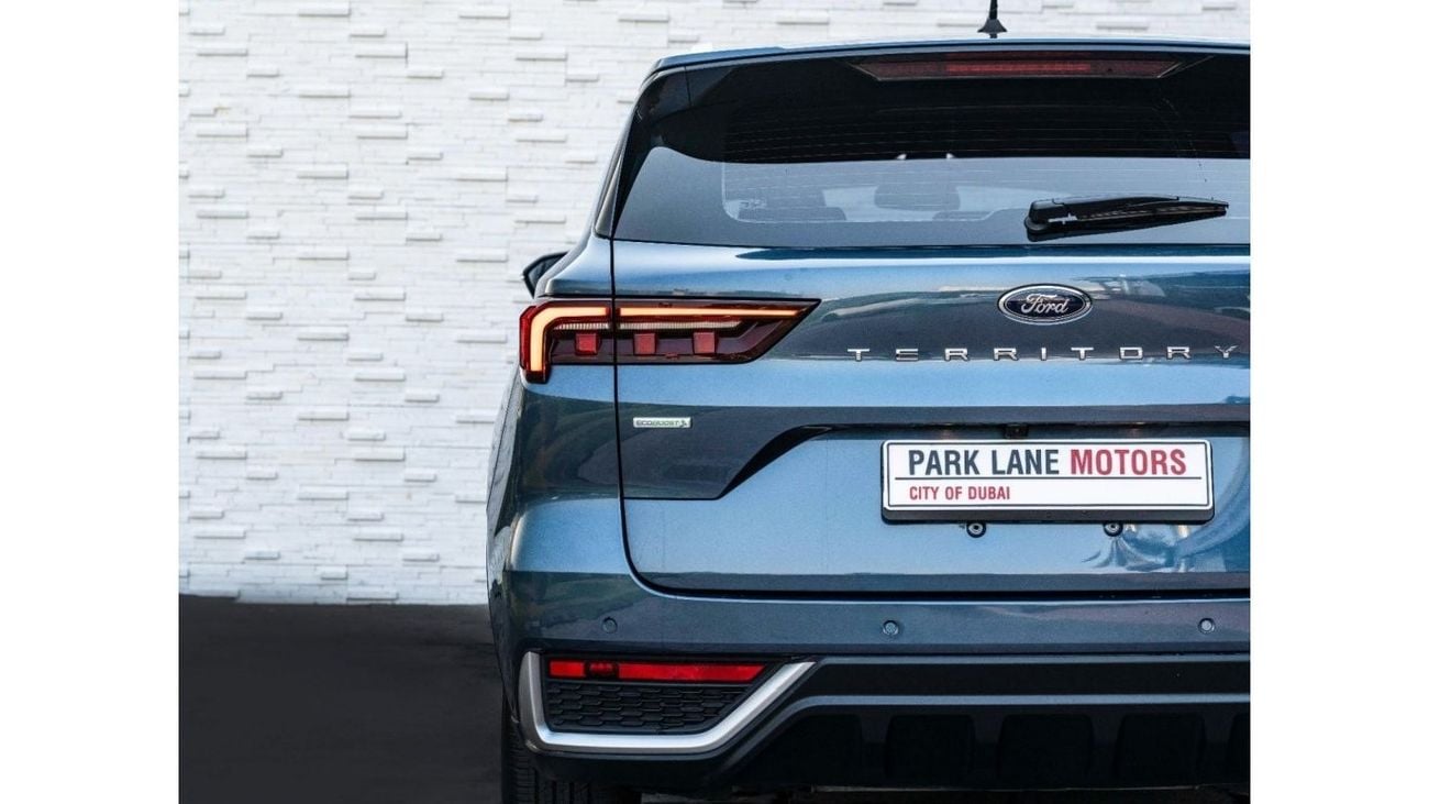 Ford Territory AED 1,258 PM • TERRITORY STD • 1.8L TURBOCHARGE • OFFICIAL FORD WARRANTY + SERVICE PLAN UNTIL 2027